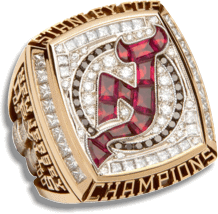 New Jersey Devils 2003 Stanley Cup Ring - Thumbnail