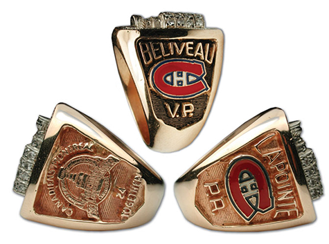 Montreal 1993 Stanley Cup championship ring - Sides