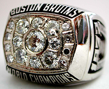 Boston 1961 NHL Stanley Cup ring - Front A