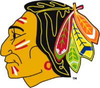 Chicago Blackhawks Logo / 1957 > 1959