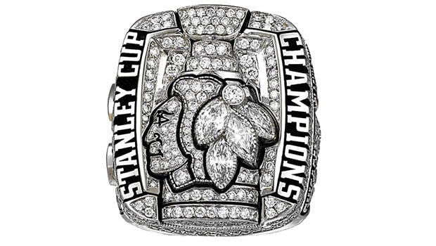 2010 - Chicago Blackhawks Stanley Cup ring - Center