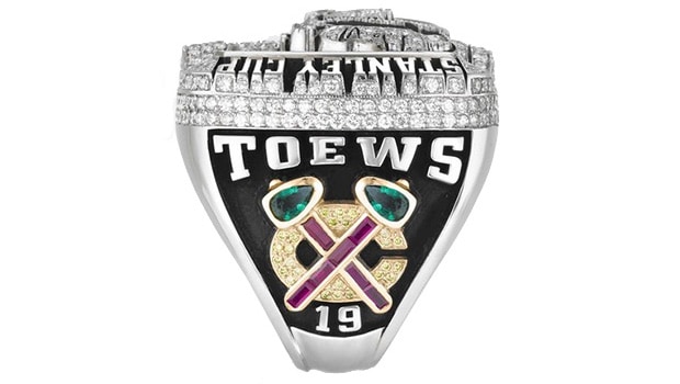 2010 - Chicago Blackhawks Stanley Cup ring - Left